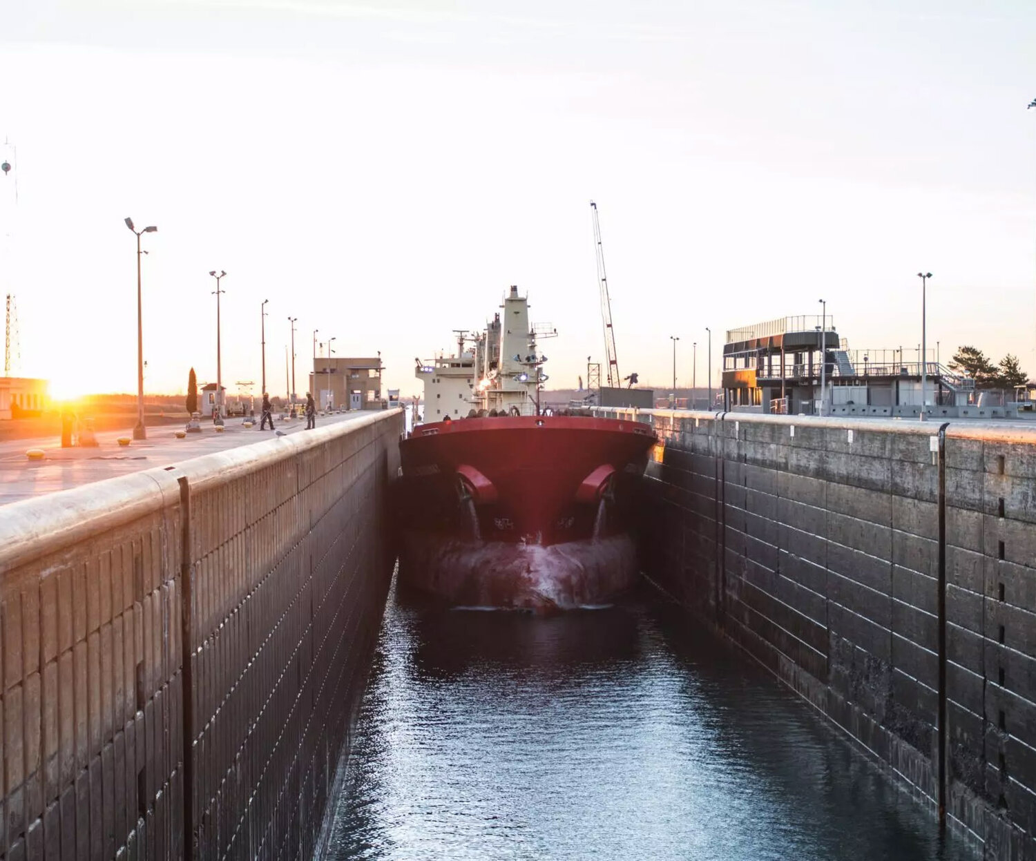 St Lawrence Seaway 2024 Navigation Season To Open March 22 North   20240214 162531 Seaway Canal 